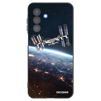 Picasee Μαύρη θήκη σιλικόνης για Samsung Galaxy A17 5G - Station