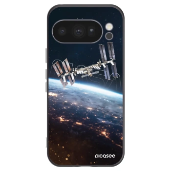 Picasee Μαύρη θήκη σιλικόνης για Google Pixel 10 Pro - Station