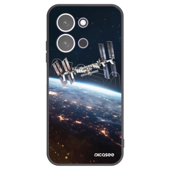 Picasee Μαύρη θήκη σιλικόνης για Xiaomi Redmi 15C 5G - Station