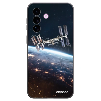 Picasee Μαύρη θήκη σιλικόνης για Samsung Galaxy A57 5G - Station