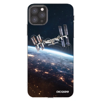 Picasee διαφανής θήκη σιλικόνης Apple iPhone 11 Pro Max - Station