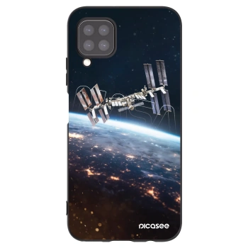 Picasee Μαύρη θήκη σιλικόνης για Huawei P40 Lite - Station