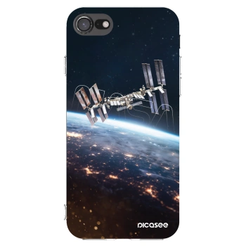 Picasee διαφανής θήκη σιλικόνης Apple iPhone SE 2020 - Station