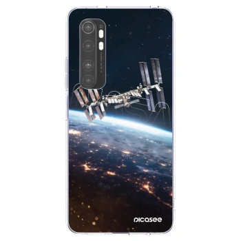 Picasee διαφανής θήκη σιλικόνης Xiaomi Mi Note 10 Lite - Station
