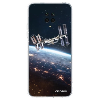 Picasee διαφανής θήκη σιλικόνης Xiaomi Redmi Note 9S - Station