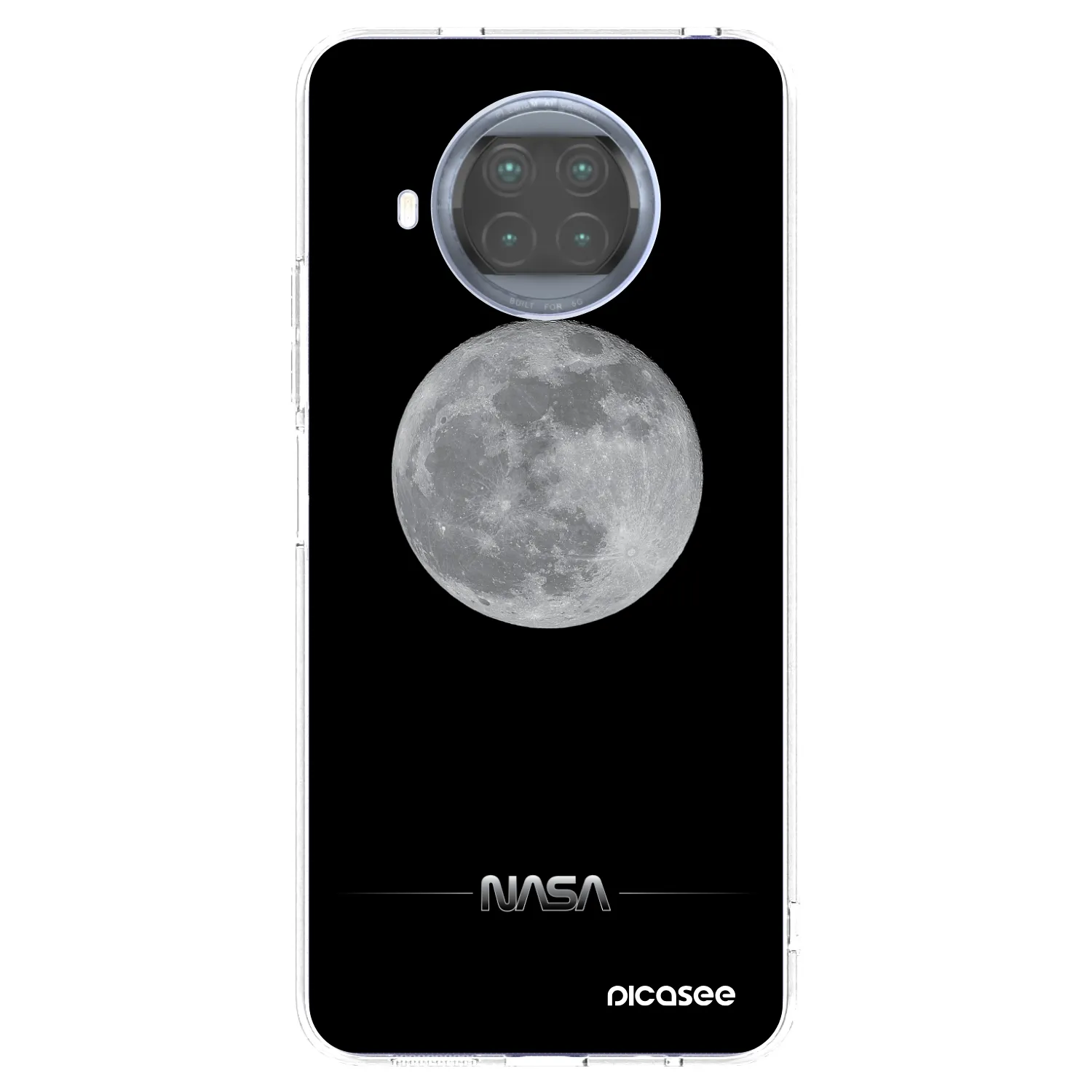 Picasee διαφανής θήκη σιλικόνης Xiaomi Mi 10T Lite - Moon Minimal