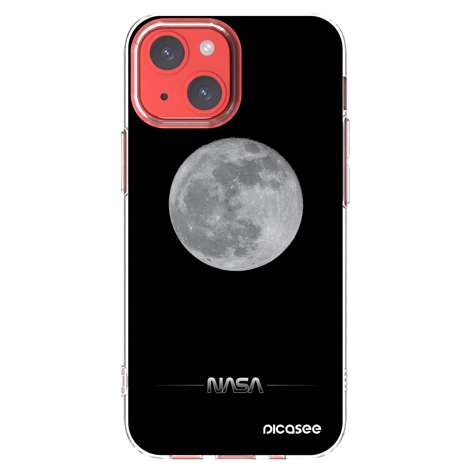 Picasee διαφανής θήκη σιλικόνης Apple iPhone 13 mini - Moon Minimal