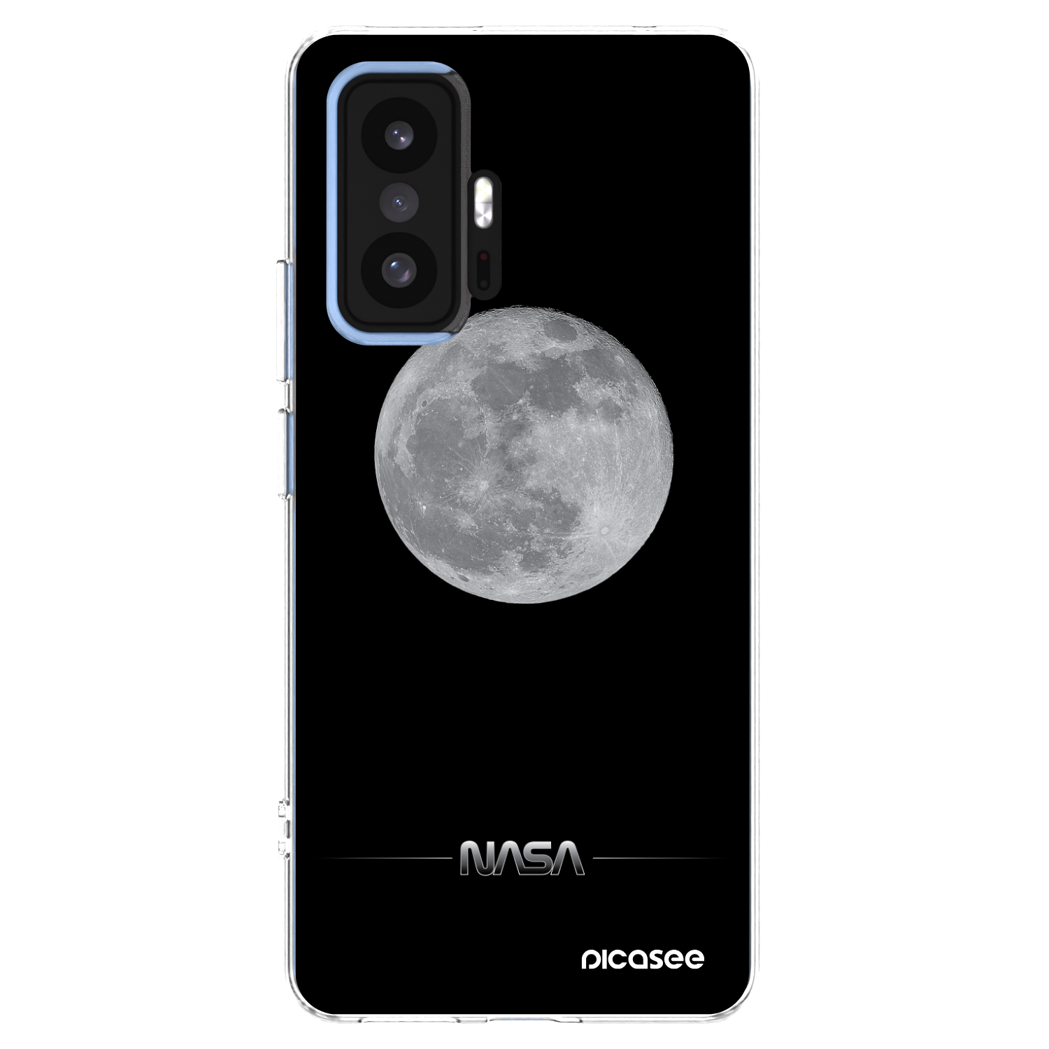 Picasee διαφανής θήκη σιλικόνης Xiaomi 11T - Moon Minimal