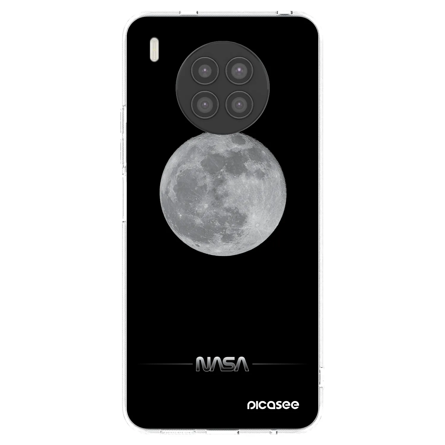 Picasee διαφανής θήκη σιλικόνης Huawei Nova 8i - Moon Minimal
