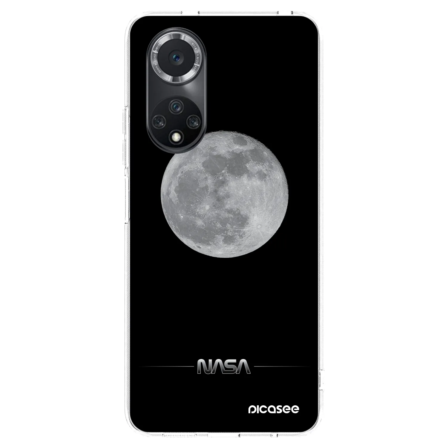 Picasee διαφανής θήκη σιλικόνης Huawei Nova 9 SE - Moon Minimal