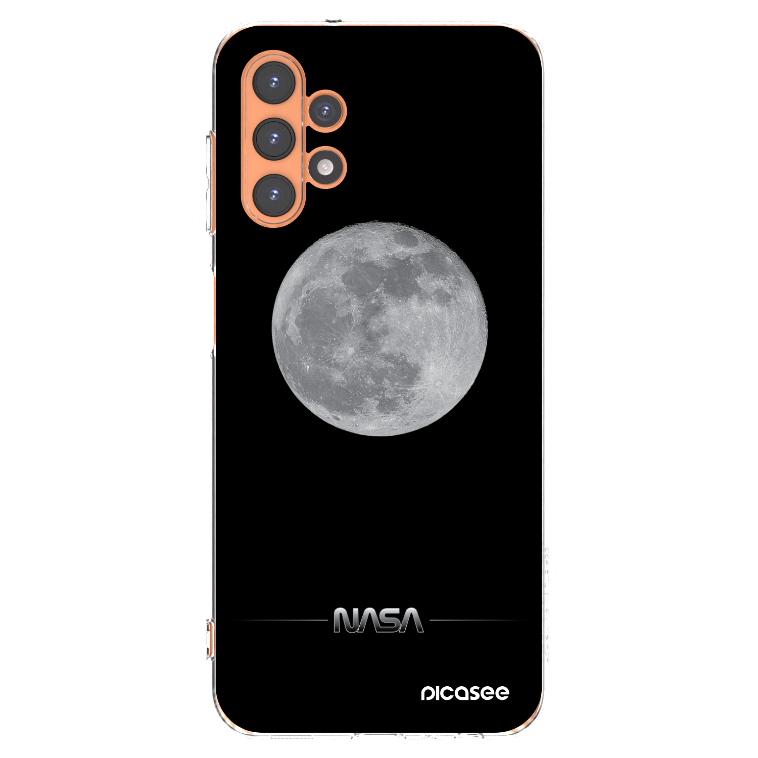 Picasee διαφανής θήκη σιλικόνης Samsung Galaxy A13 4G A135 - Moon Minimal