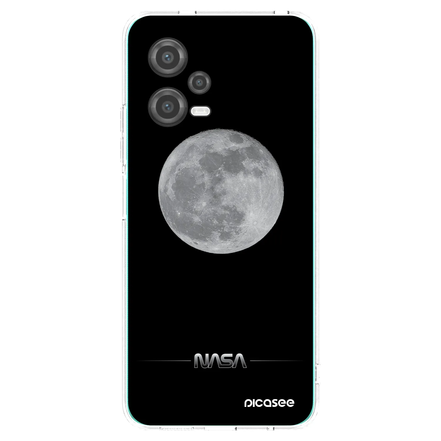 Picasee διαφανής θήκη σιλικόνης Xiaomi Poco X5 - Moon Minimal