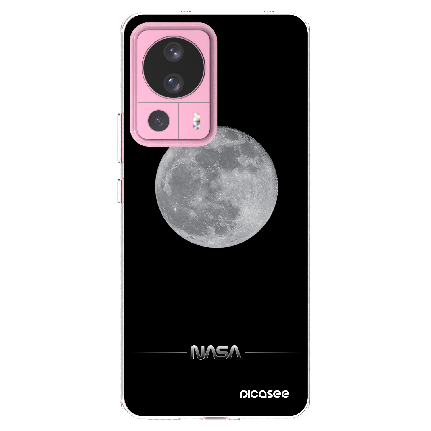 Picasee διαφανής θήκη σιλικόνης Xiaomi 13 Lite - Moon Minimal
