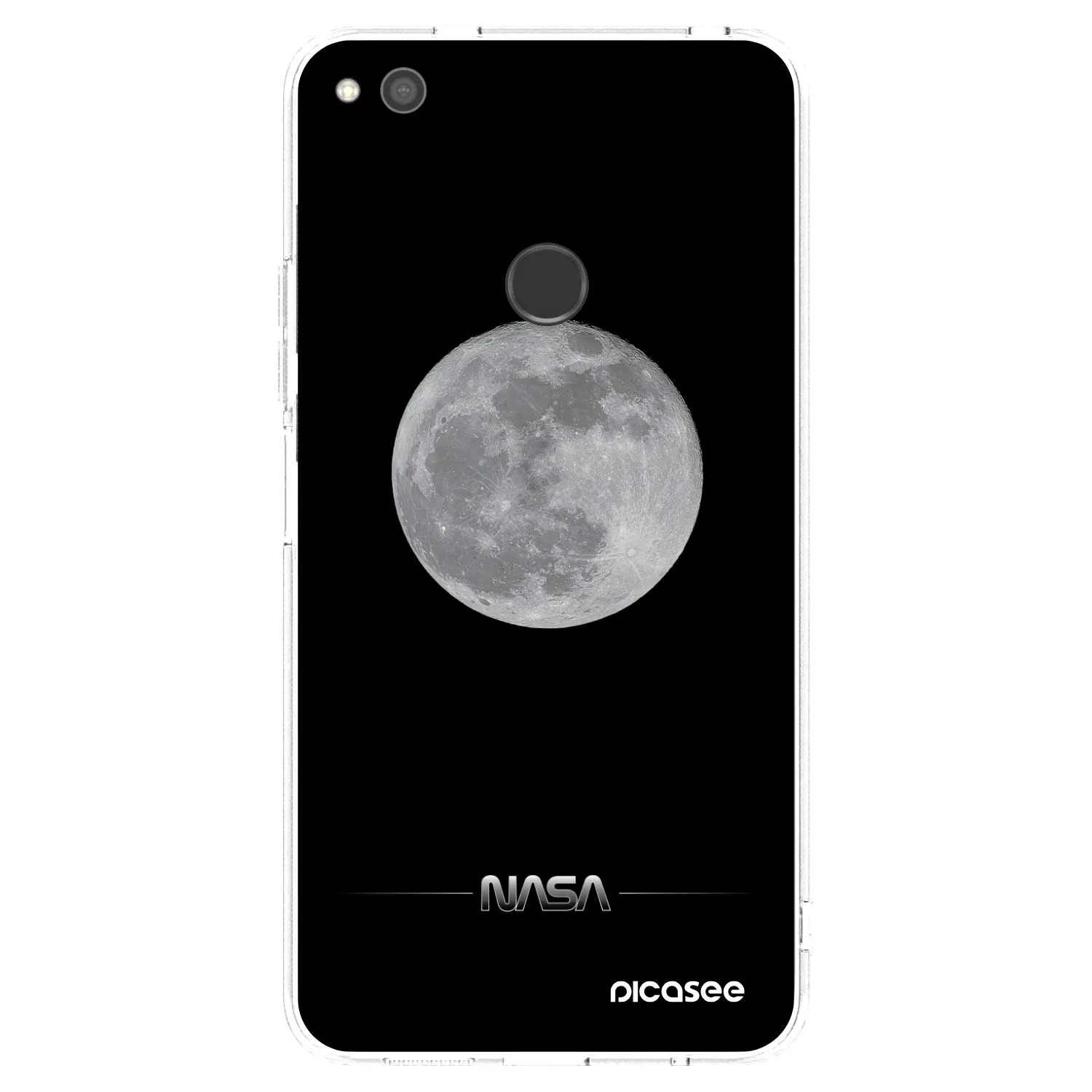 Picasee διαφανής θήκη σιλικόνης Huawei P9 Lite 2017 - Moon Minimal