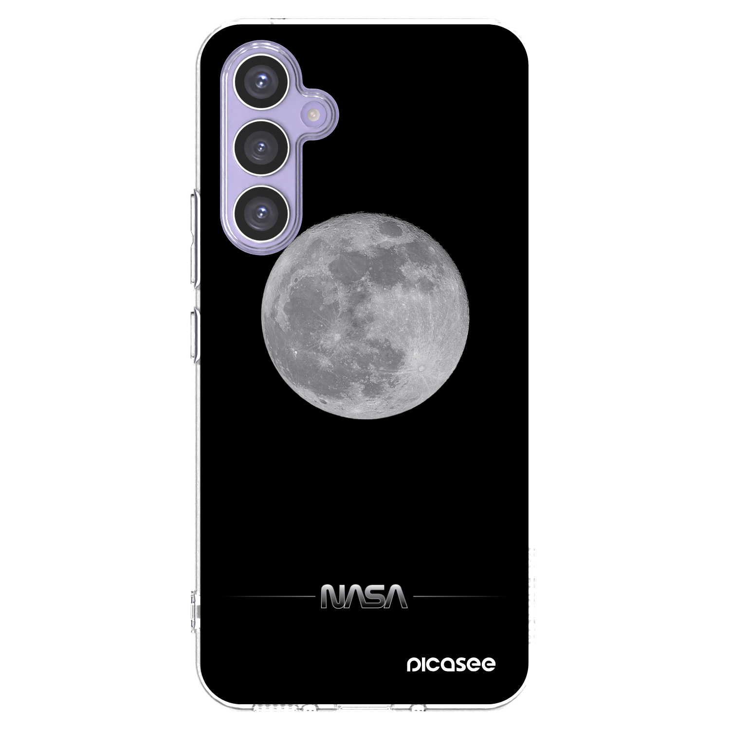 Picasee διαφανής θήκη σιλικόνης Samsung Galaxy A54 5G A546B - Moon Minimal
