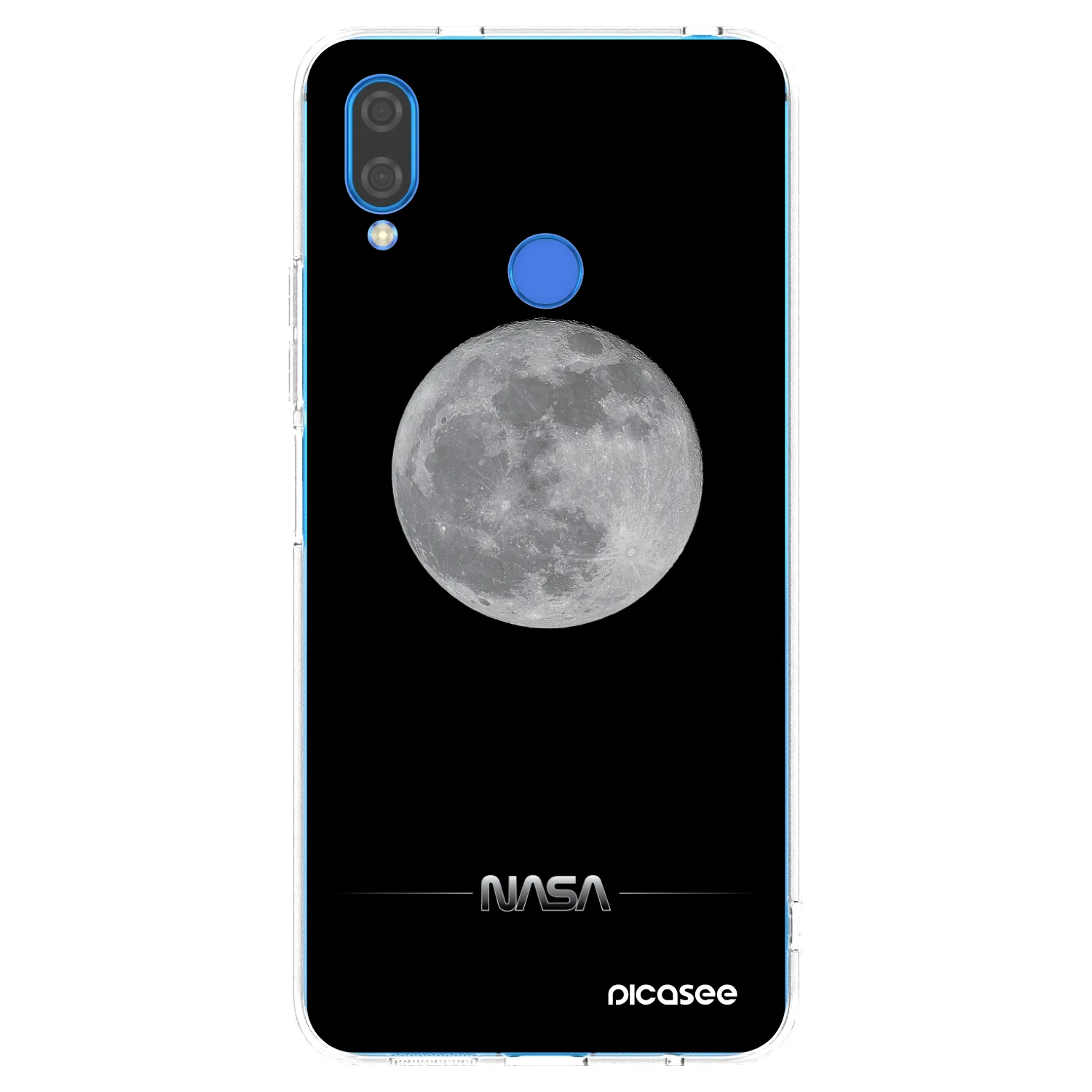 Picasee διαφανής θήκη σιλικόνης Huawei Nova 3i - Moon Minimal