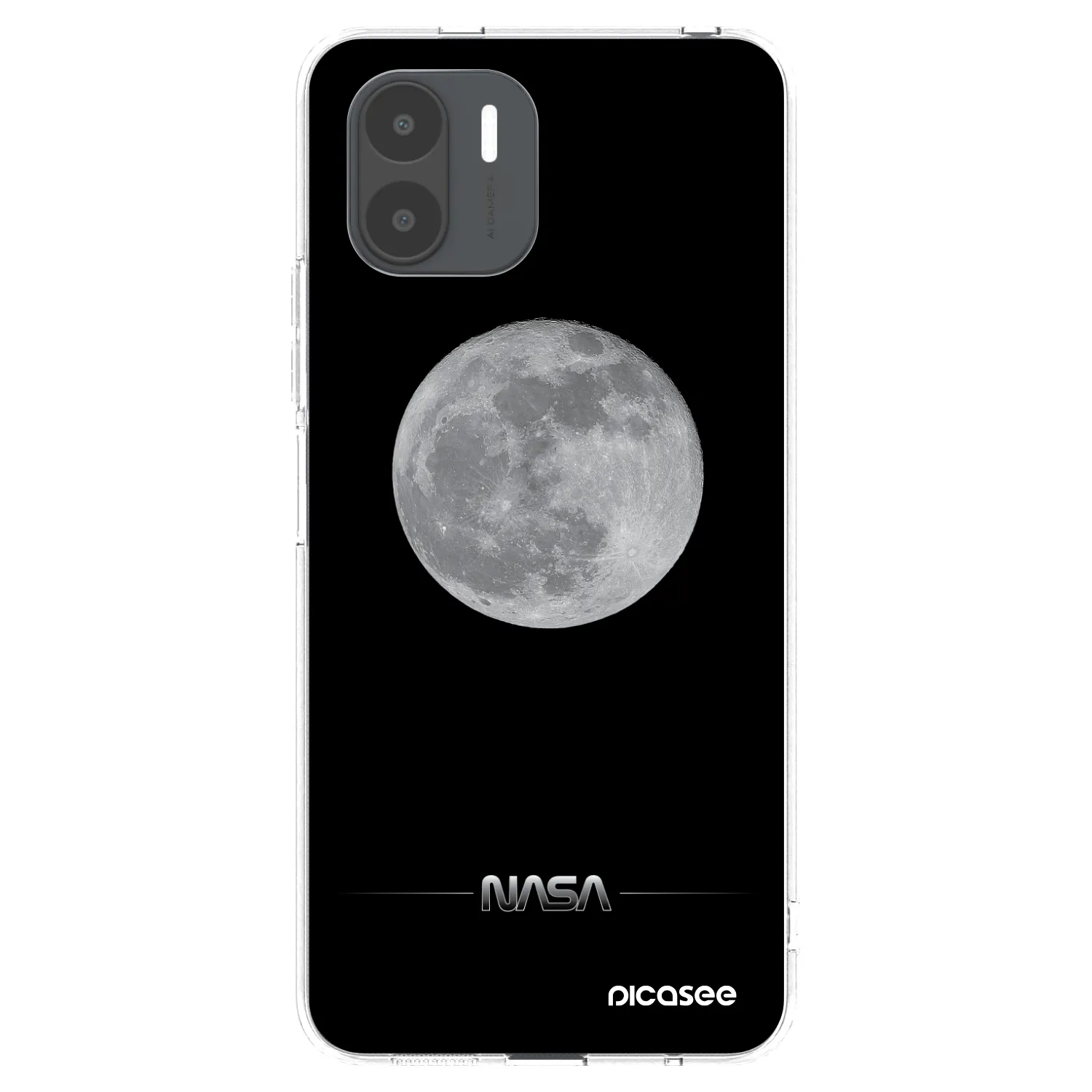 Picasee διαφανής θήκη σιλικόνης Xiaomi Redmi A2 - Moon Minimal
