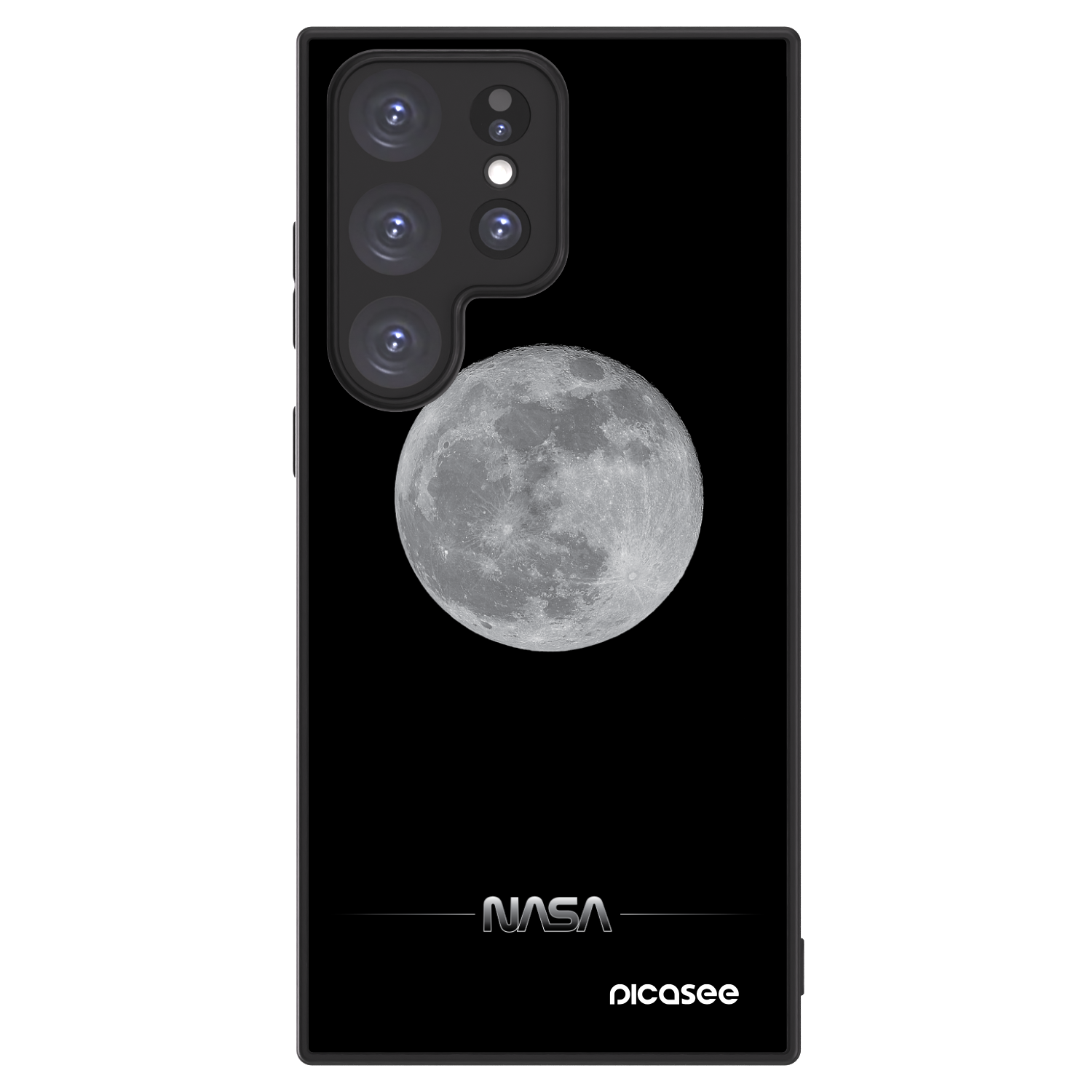 Picasee ULTIMATE CASE PowerShare για Samsung Galaxy S23 Ultra 5G - Moon Minimal