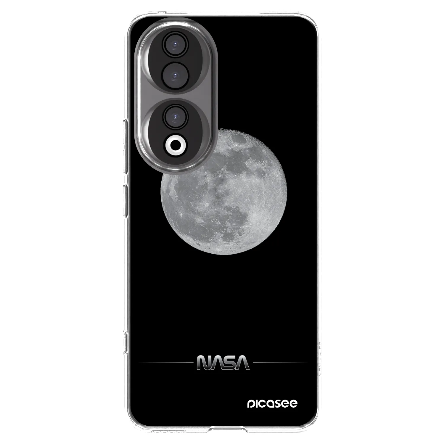 Picasee διαφανής θήκη σιλικόνης Honor 90 5G - Moon Minimal