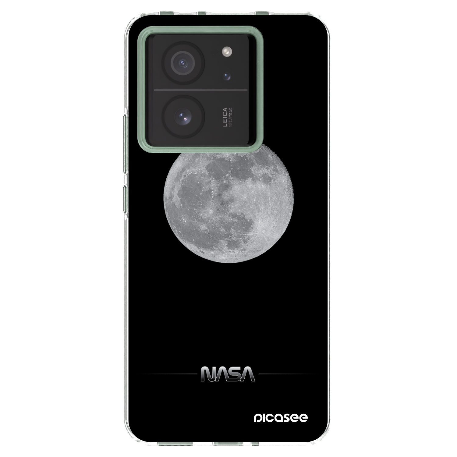 Picasee διαφανής θήκη σιλικόνης Xiaomi 13T Pro - Moon Minimal