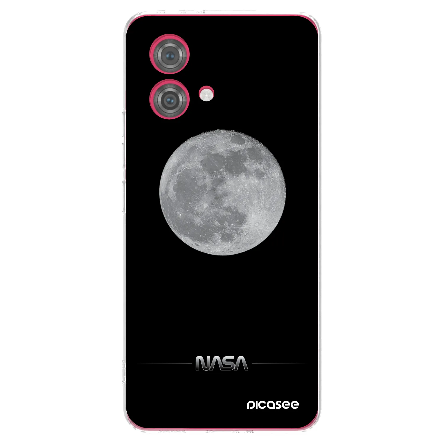 Picasee διαφανής θήκη σιλικόνης Motorola Moto G84 5G - Moon Minimal
