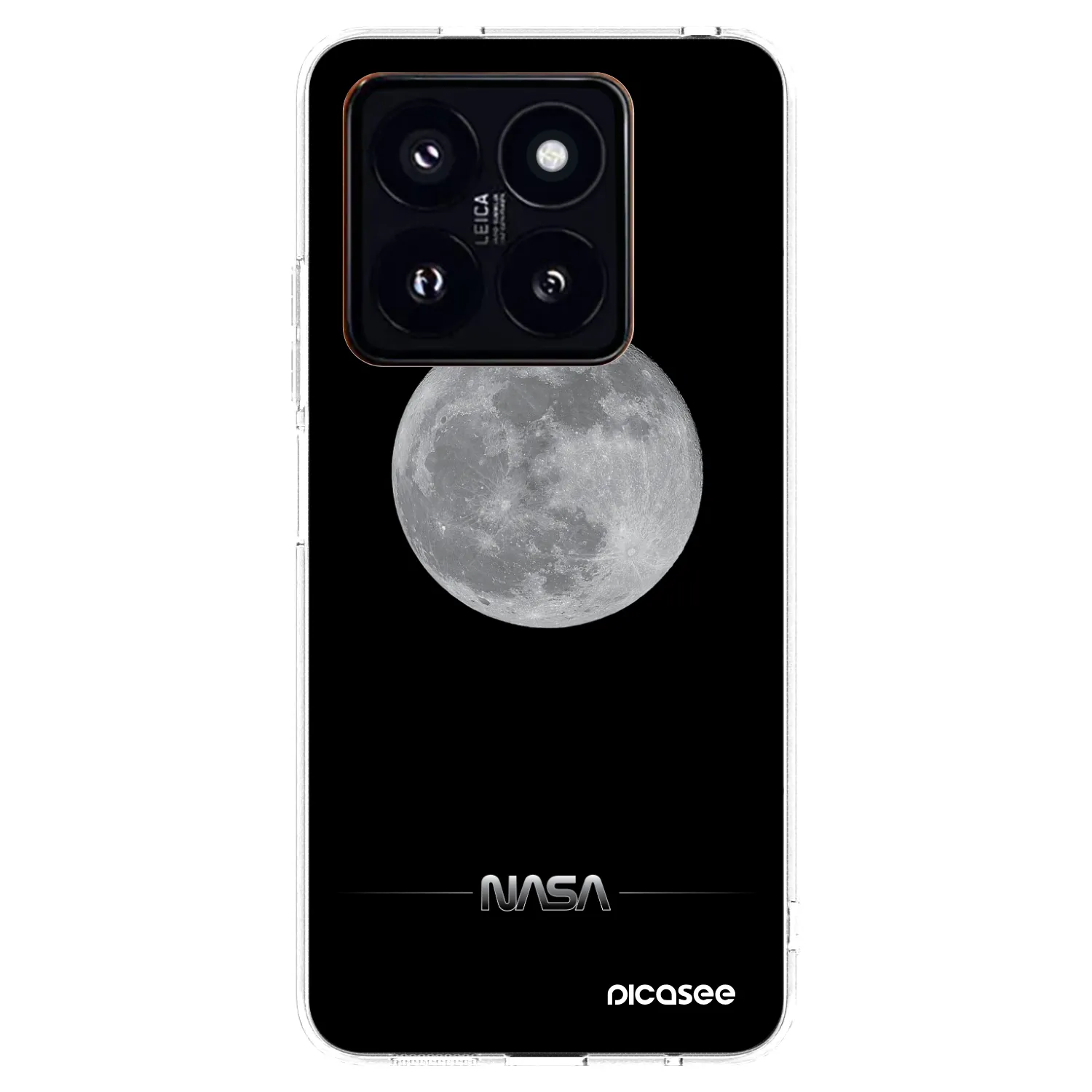 Picasee διαφανής θήκη σιλικόνης Xiaomi 14 Pro - Moon Minimal