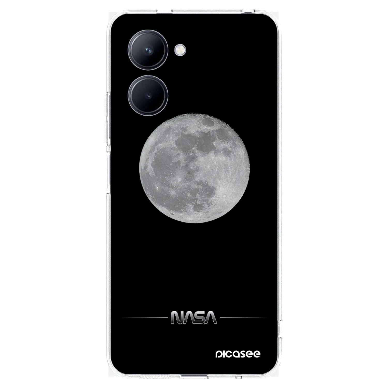 Picasee διαφανής θήκη σιλικόνης Realme C33 (2023) - Moon Minimal
