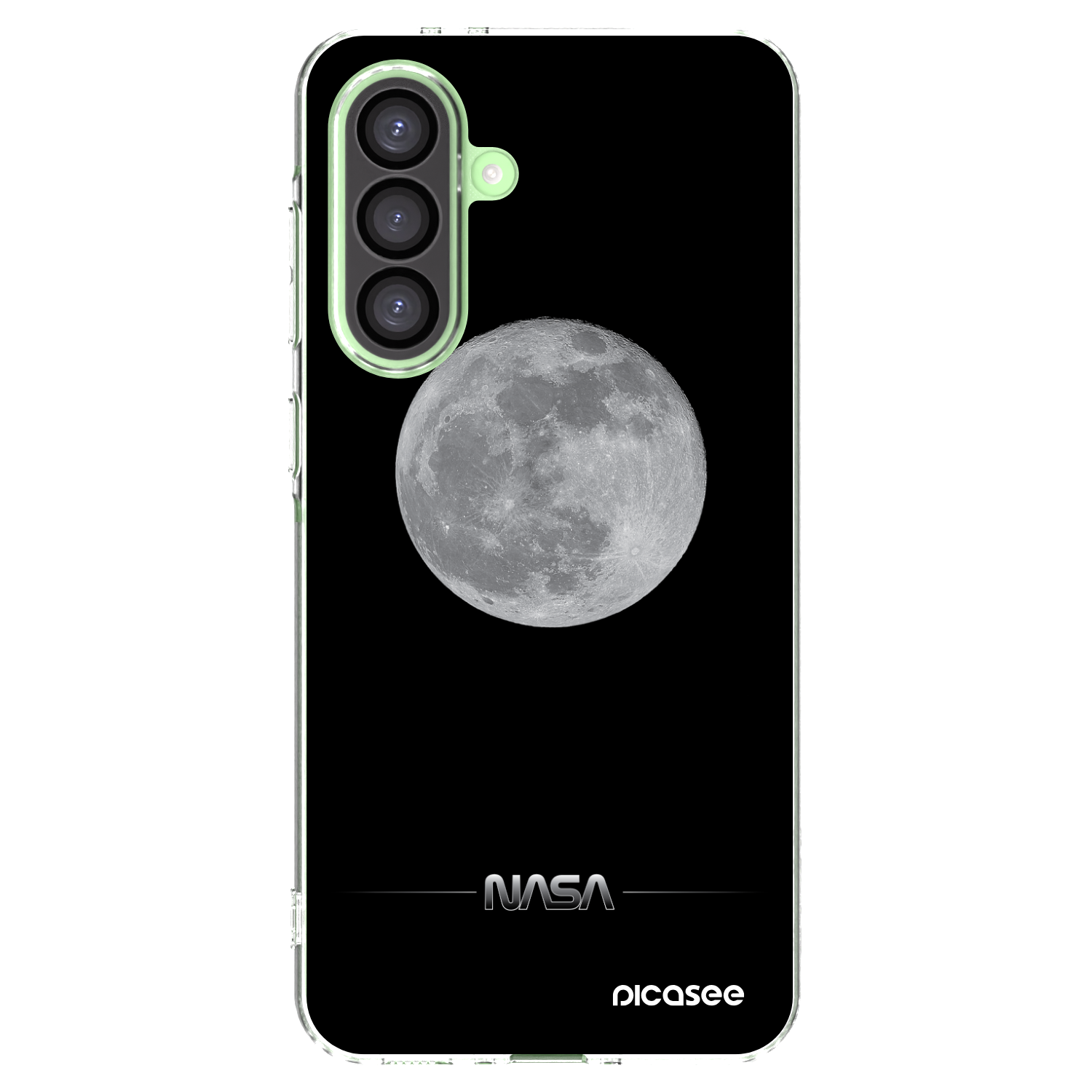 Picasee διαφανής θήκη σιλικόνης Samsung Galaxy A26 5G A266B - Moon Minimal