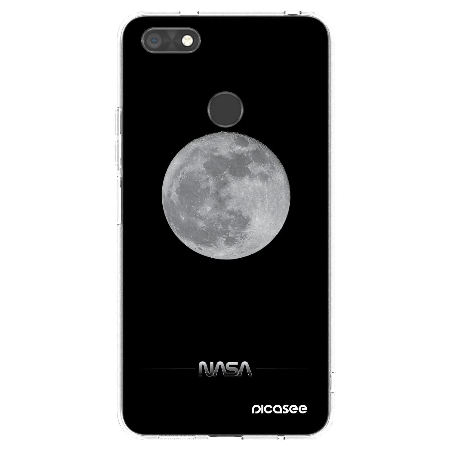 Picasee διαφανής θήκη σιλικόνης Huawei P9 Lite Mini - Moon Minimal