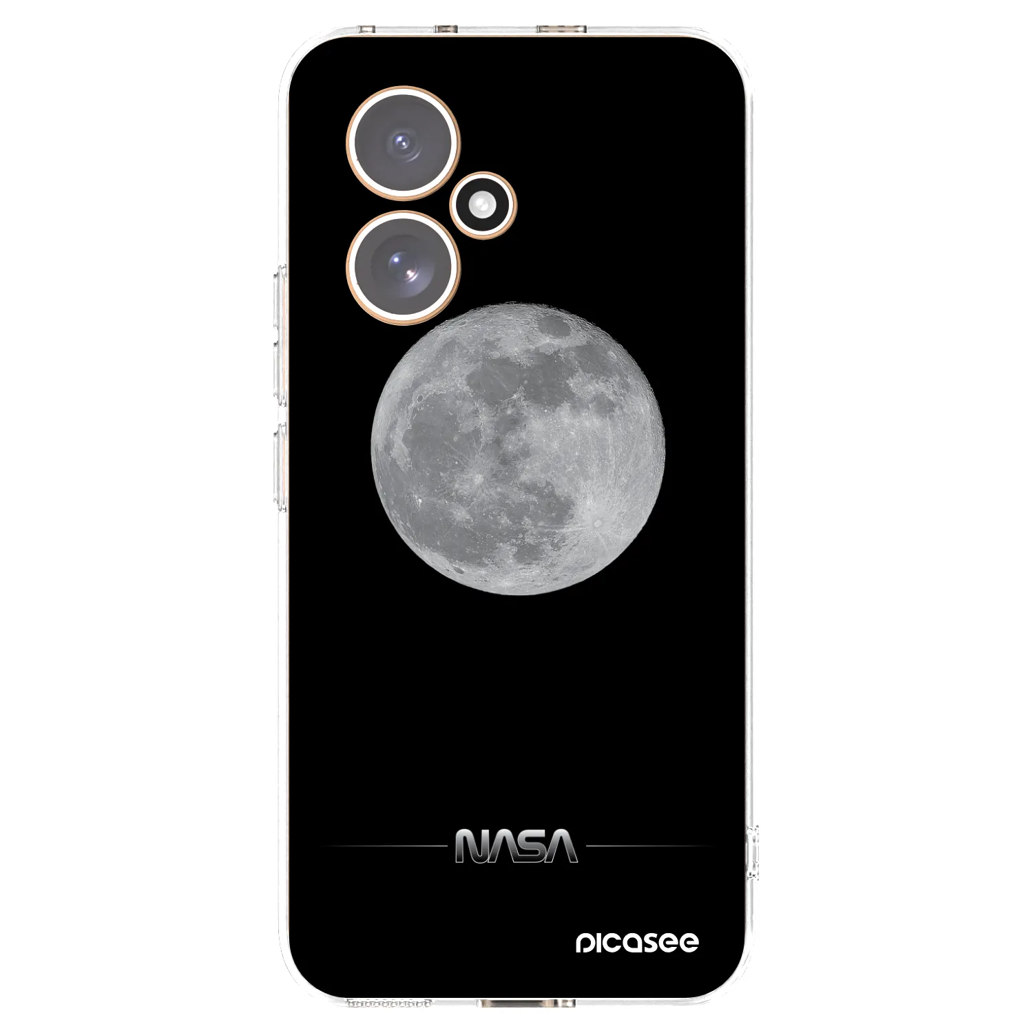 Picasee διαφανής θήκη σιλικόνης Honor 400 5G - Moon Minimal