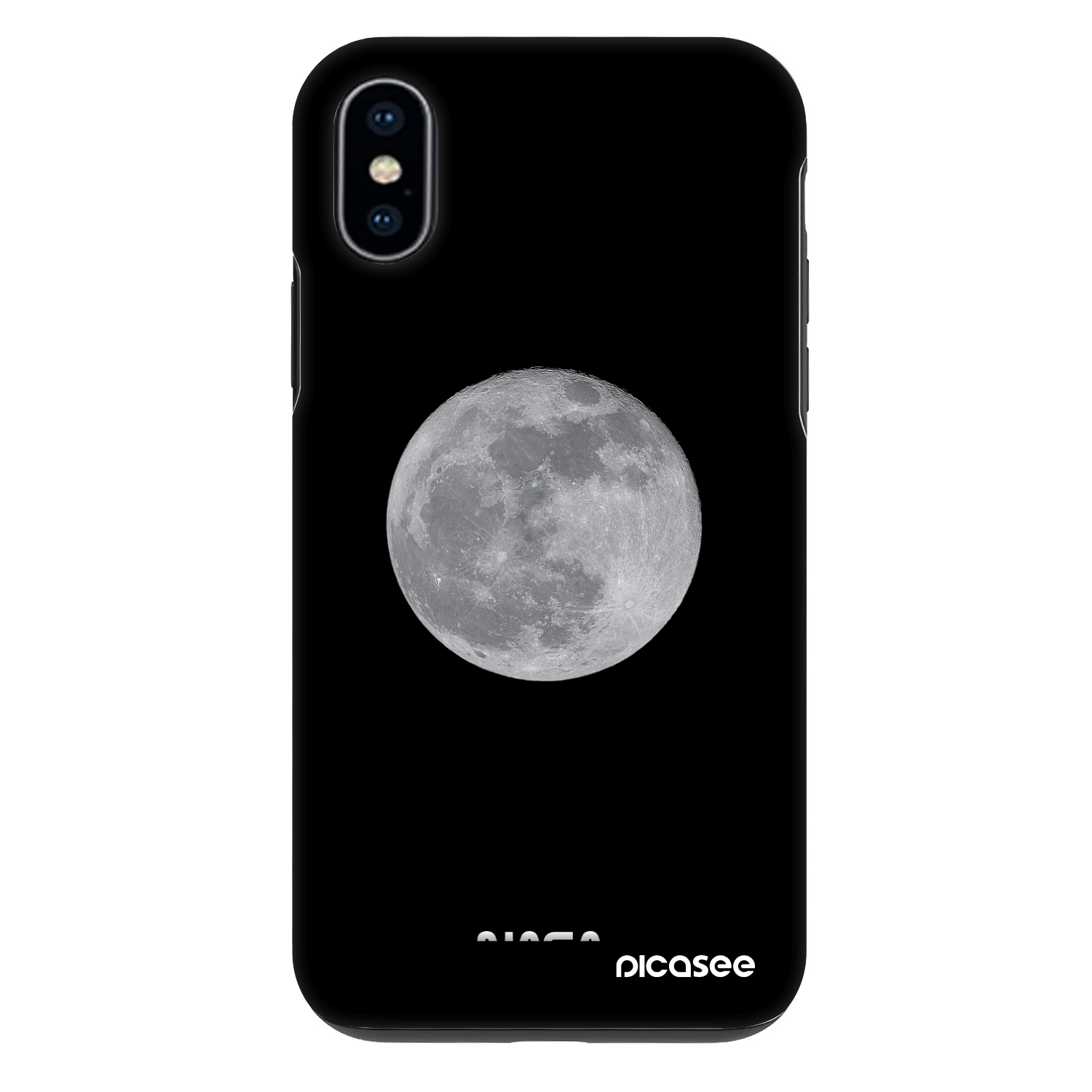 Picasee Fashion Case για Apple iPhone X/XS - Moon Minimal