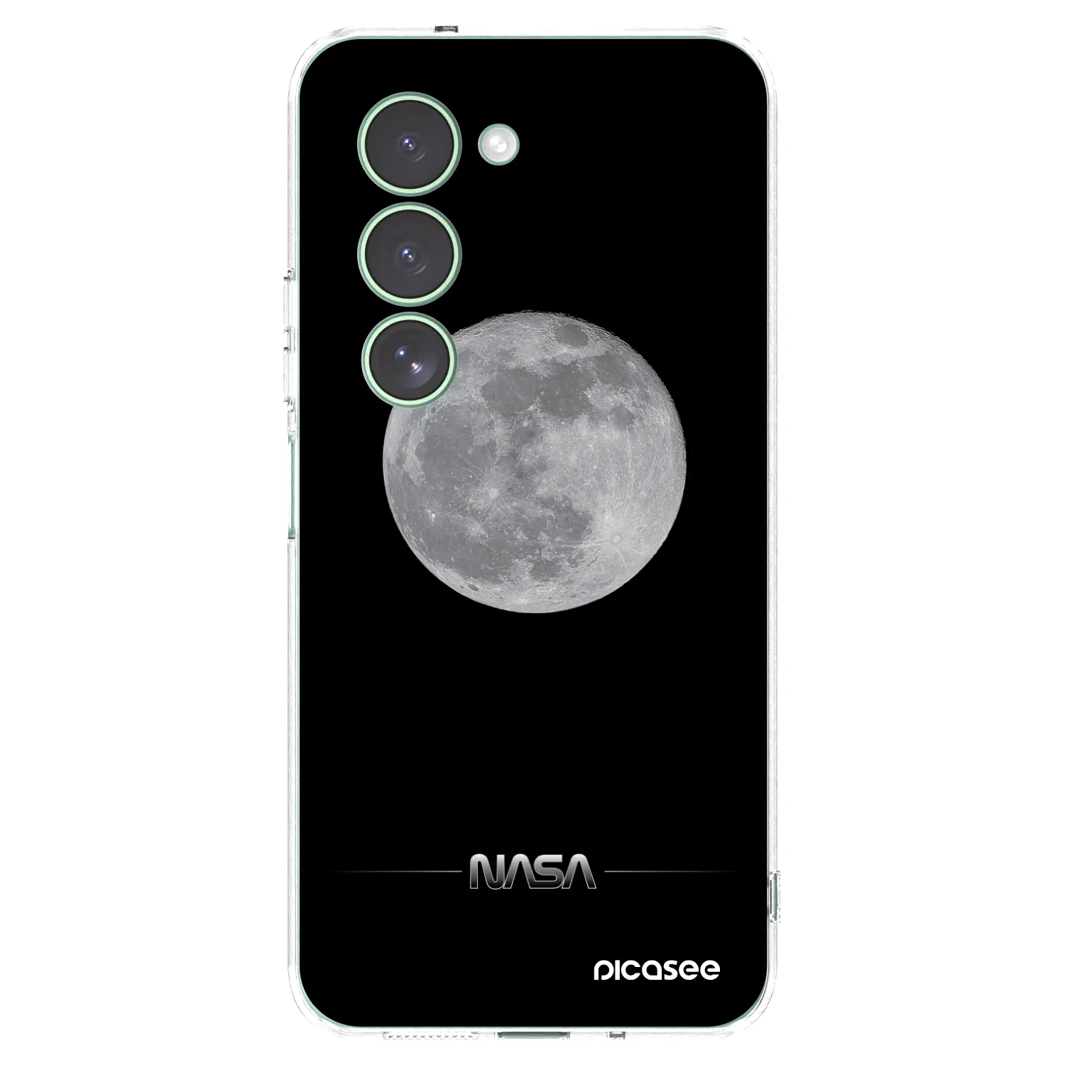 Picasee διαφανής θήκη σιλικόνης Xiaomi Redmi 15 5G - Moon Minimal