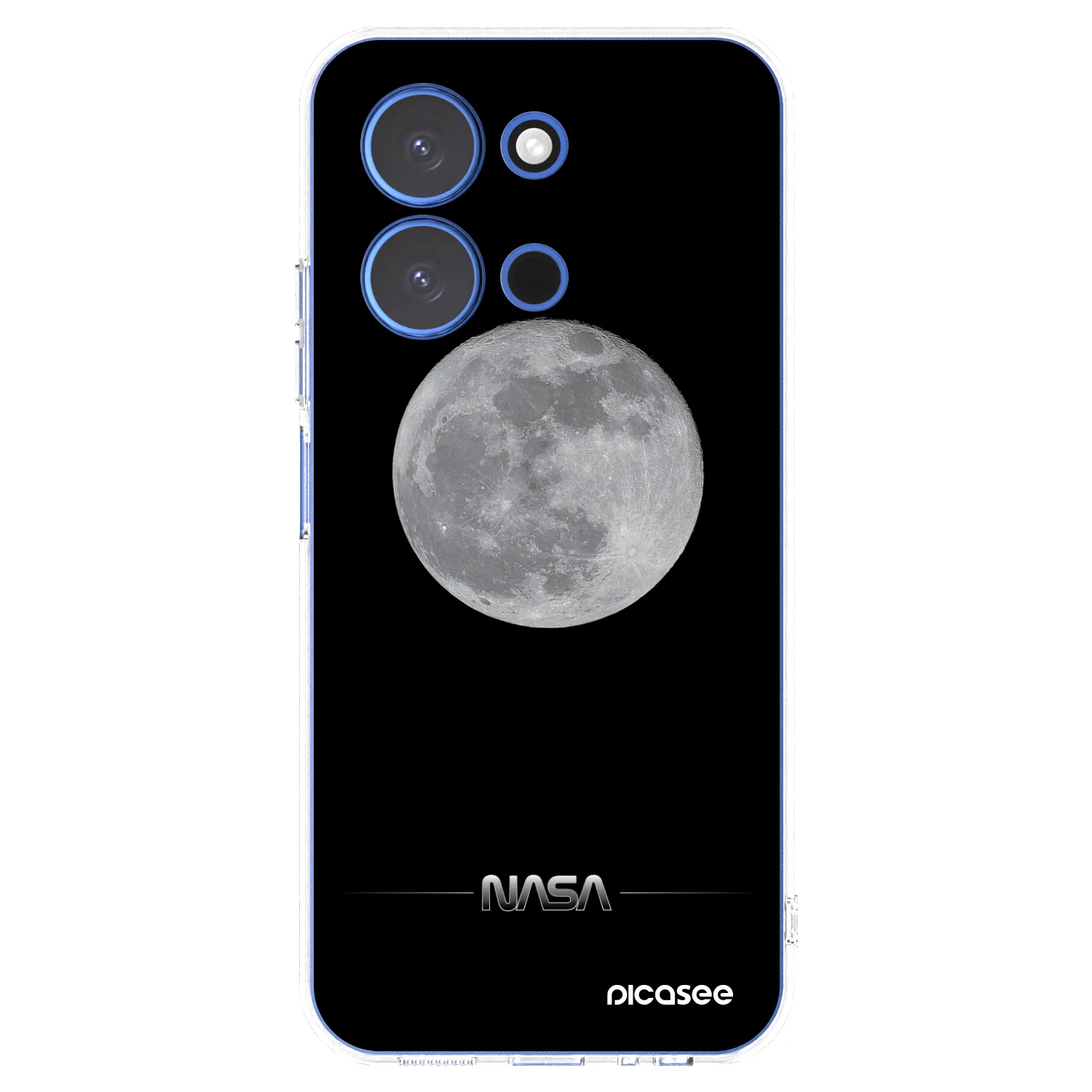 Picasee διαφανής θήκη σιλικόνης Xiaomi Redmi 15C 4G - Moon Minimal