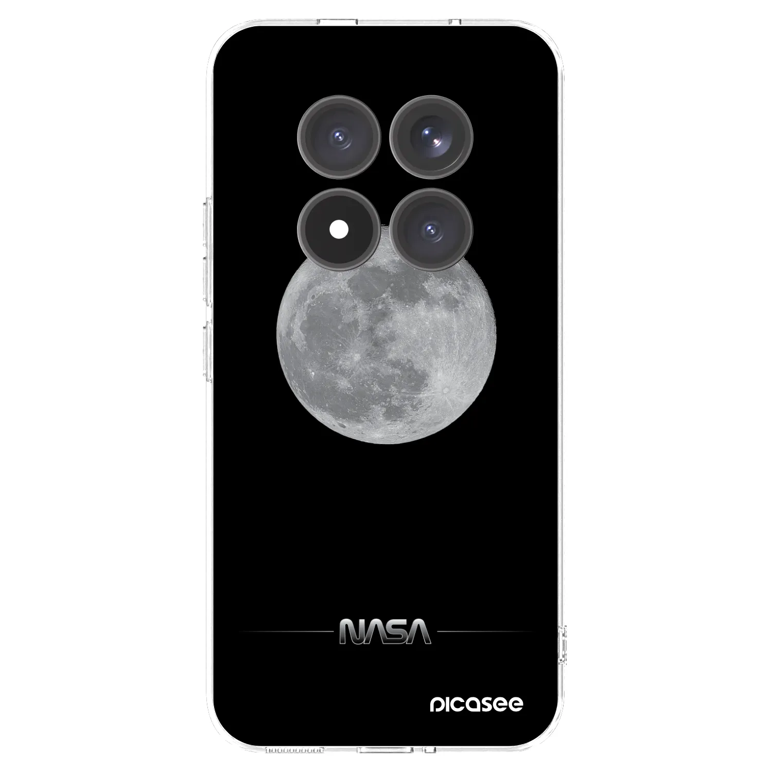 Picasee διαφανής θήκη σιλικόνης Xiaomi Redmi Note 15 Pro+ - Moon Minimal