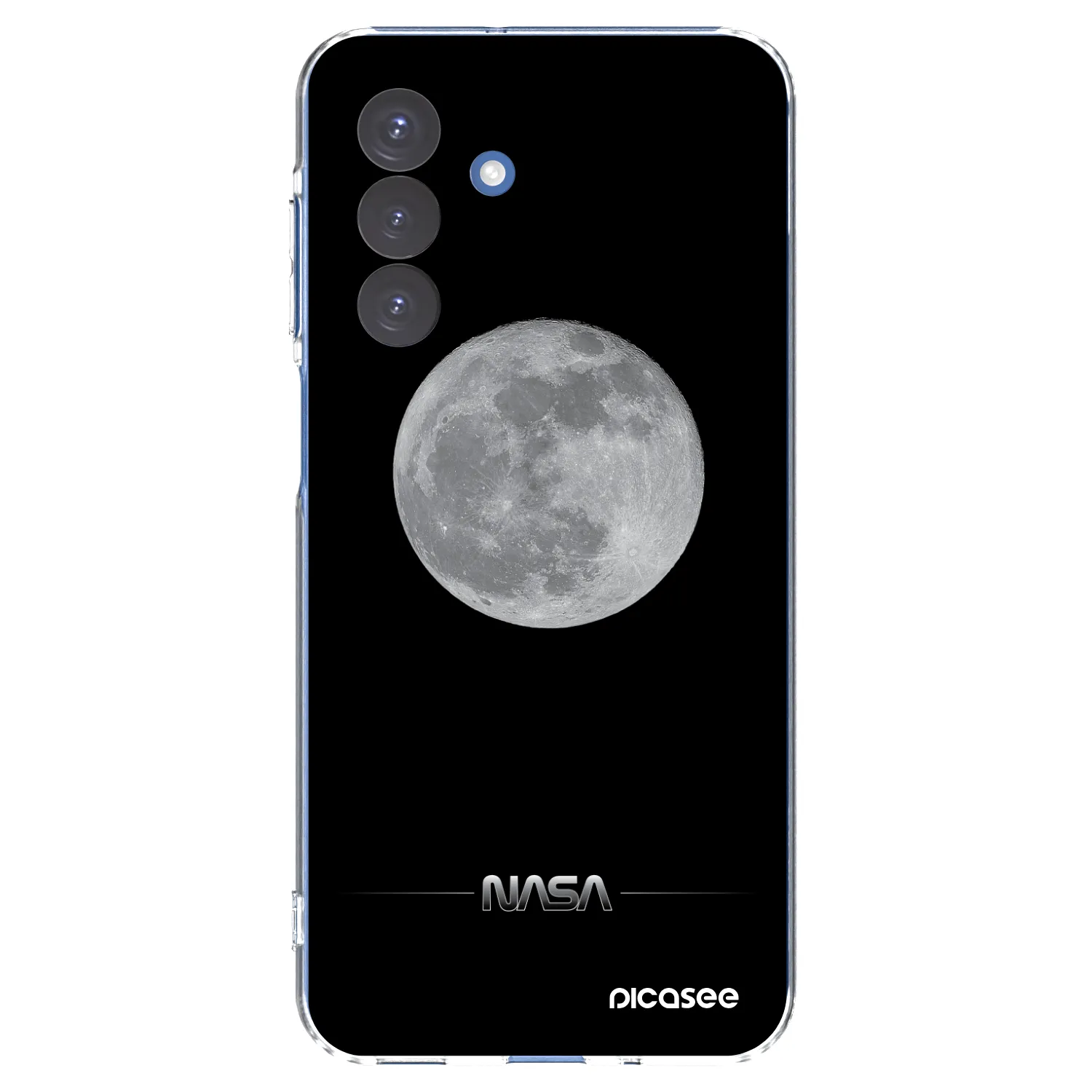 Picasee διαφανής θήκη σιλικόνης Samsung Galaxy A17 5G - Moon Minimal