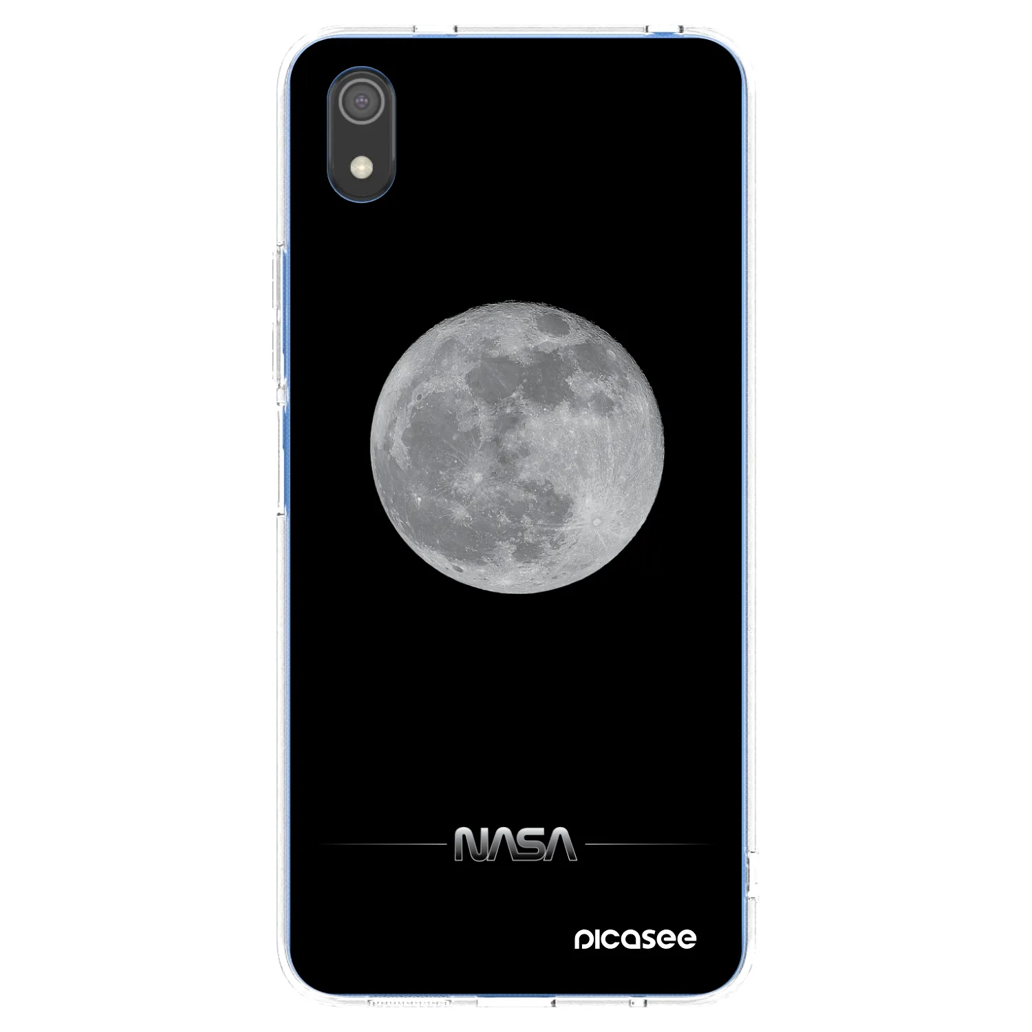 Picasee διαφανής θήκη σιλικόνης Xiaomi Redmi 7A - Moon Minimal