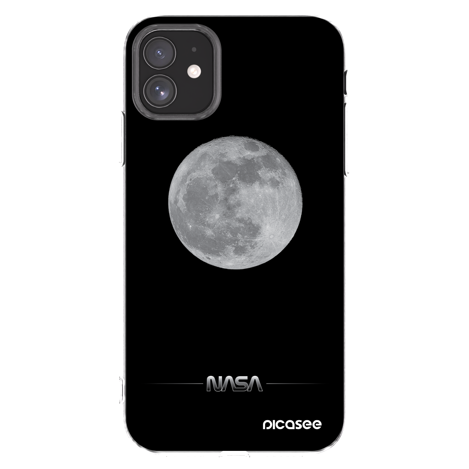 Picasee διαφανής θήκη σιλικόνης Apple iPhone 11 - Moon Minimal