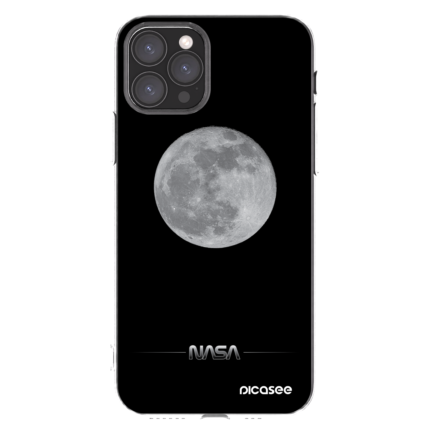 Picasee διαφανής θήκη σιλικόνης Apple iPhone 11 Pro - Moon Minimal