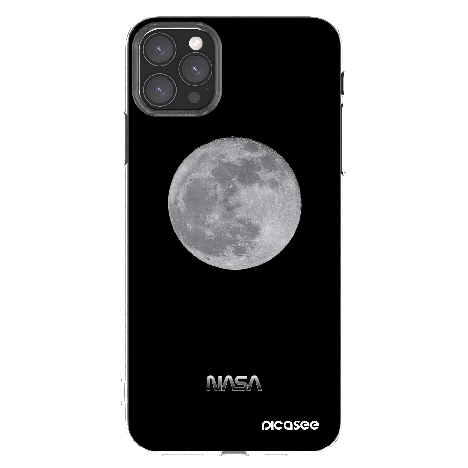 Picasee διαφανής θήκη σιλικόνης Apple iPhone 11 Pro Max - Moon Minimal