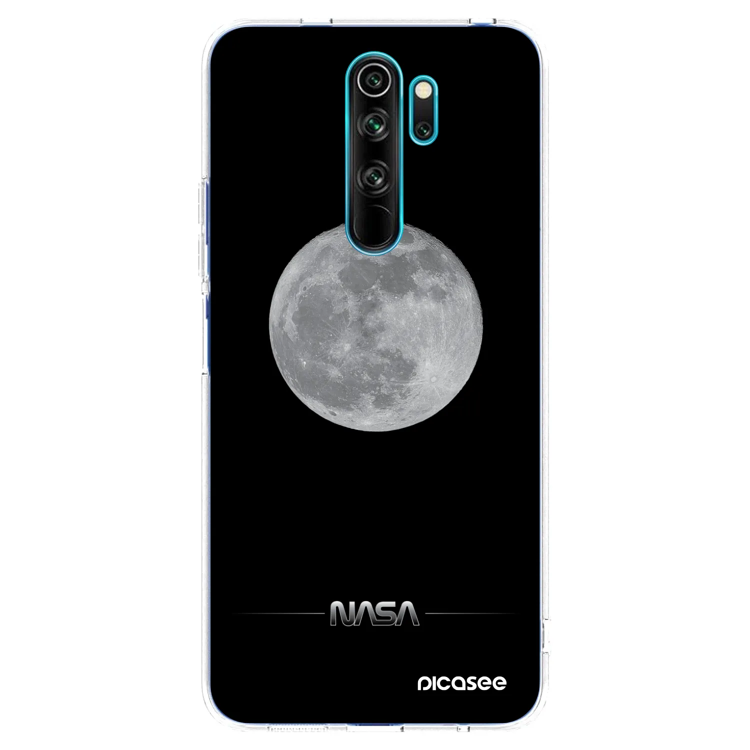 Picasee διαφανής θήκη σιλικόνης Xiaomi Redmi Note 8 Pro - Moon Minimal