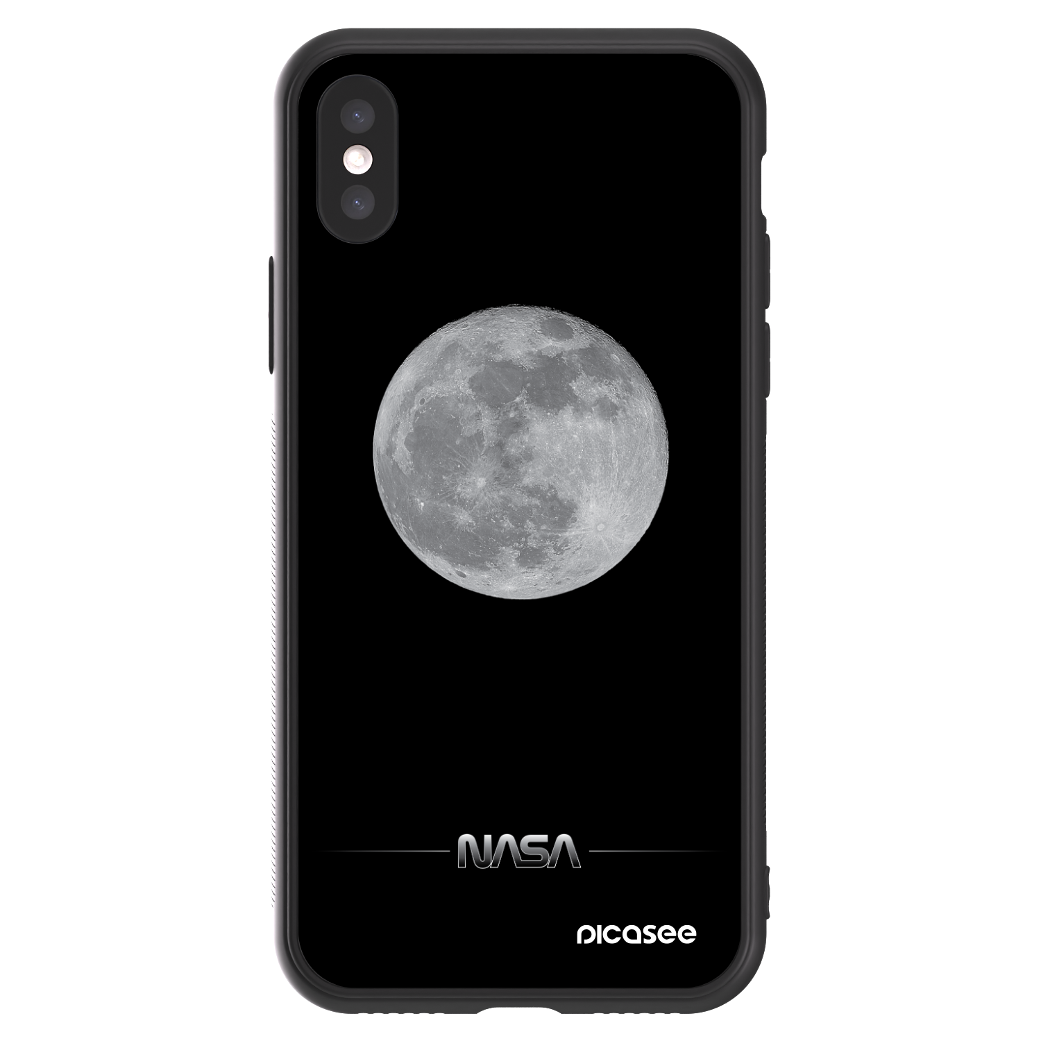 Picasee ULTIMATE CASE για Apple iPhone X/XS - Moon Minimal