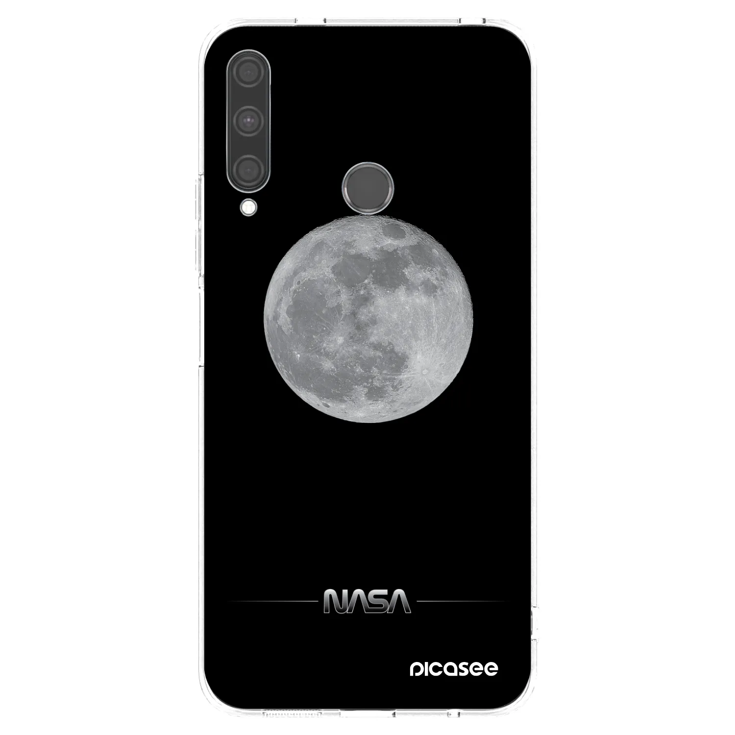 Picasee διαφανής θήκη σιλικόνης Huawei P40 Lite E - Moon Minimal