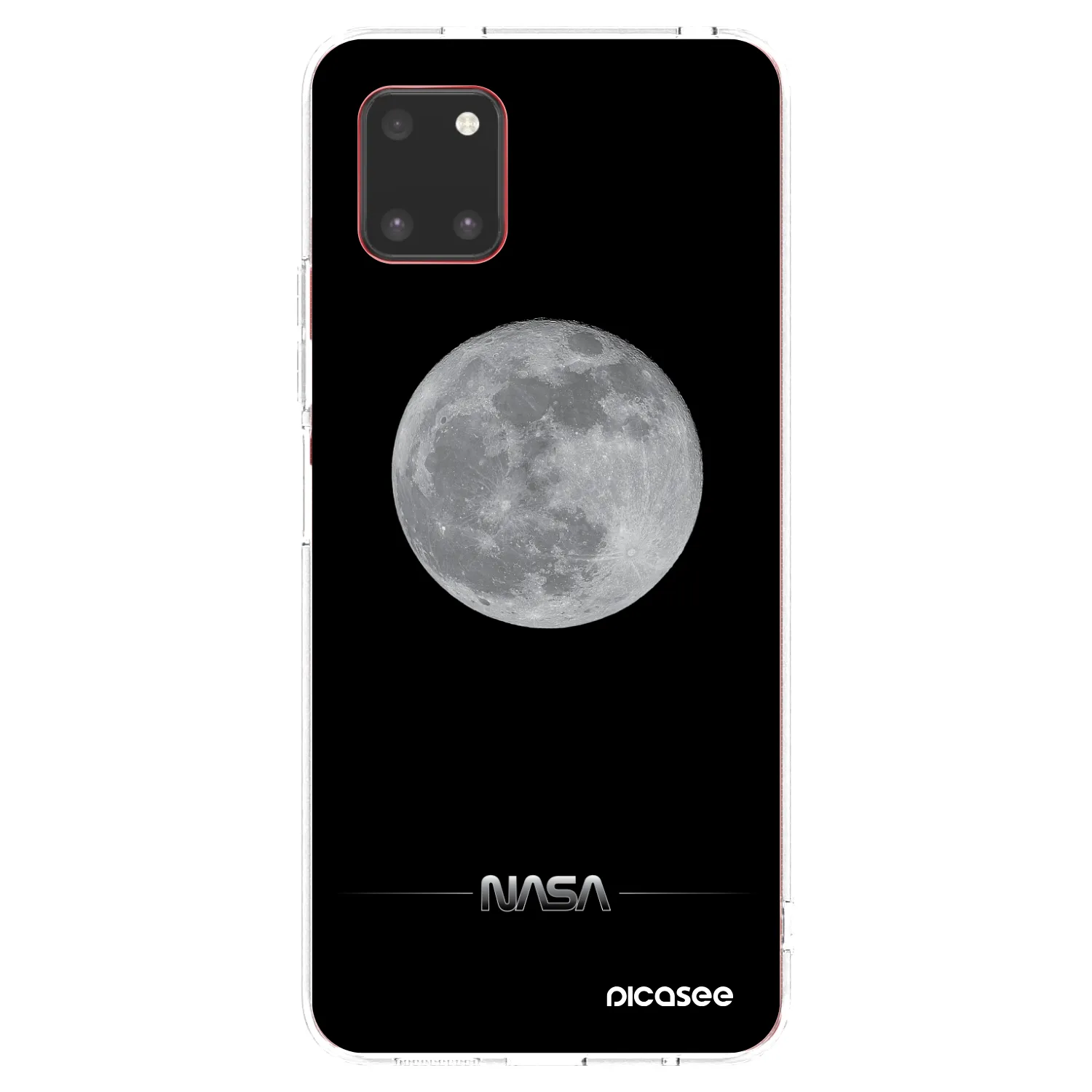 Picasee διαφανής θήκη σιλικόνης Samsung Galaxy Note 10 Lite N770F - Moon Minimal