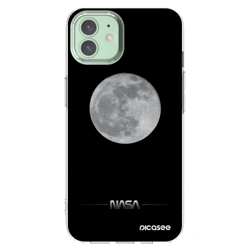 Picasee διαφανής θήκη σιλικόνης Apple iPhone 12 - Moon Minimal