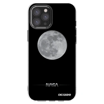 Picasee διαφανής θήκη σιλικόνης Apple iPhone 12 Pro Max - Moon Minimal
