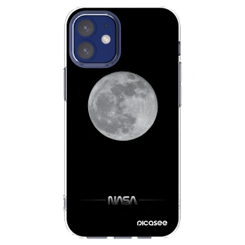 Picasee διαφανής θήκη σιλικόνης Apple iPhone 12 mini - Moon Minimal