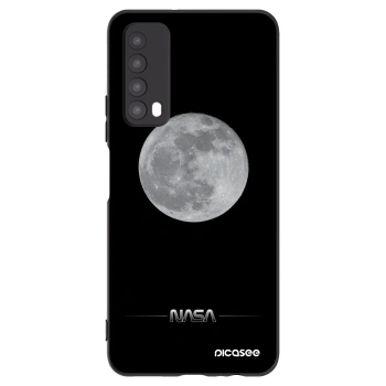 Picasee Μαύρη θήκη σιλικόνης για Huawei P Smart 2021 - Moon Minimal