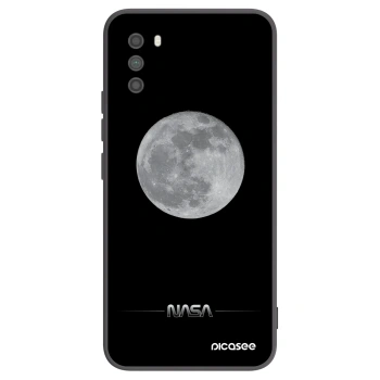 Picasee Μαύρη θήκη σιλικόνης για Xiaomi Poco M3 - Moon Minimal