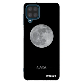 Picasee διαφανής θήκη σιλικόνης Samsung Galaxy A12 A125F - Moon Minimal
