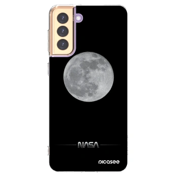 Picasee διαφανής θήκη σιλικόνης Samsung Galaxy S21+ 5G G996F - Moon Minimal
